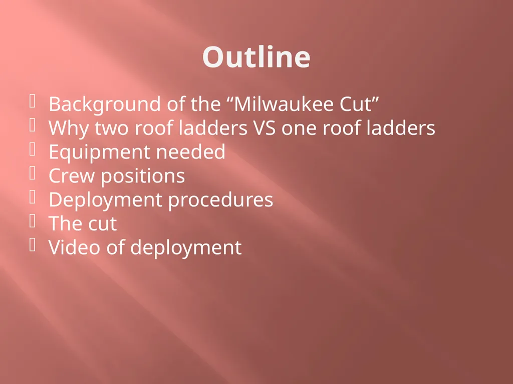 Vertical Ventilation “Milwaukee Cut” FF Justin - slide 5 of 19