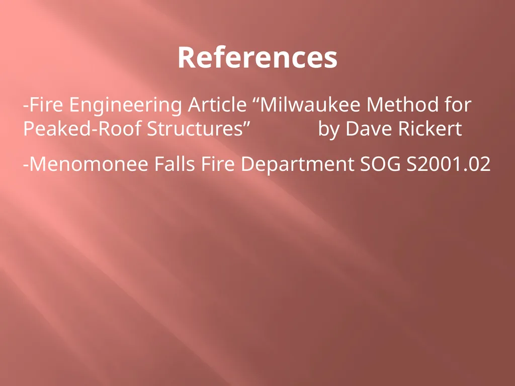 Vertical Ventilation “Milwaukee Cut” FF Justin - slide 4 of 19