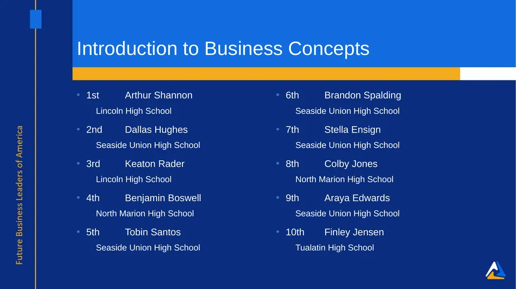 Awards of Excellence Columbia Delta Regional - slide 33 of 57