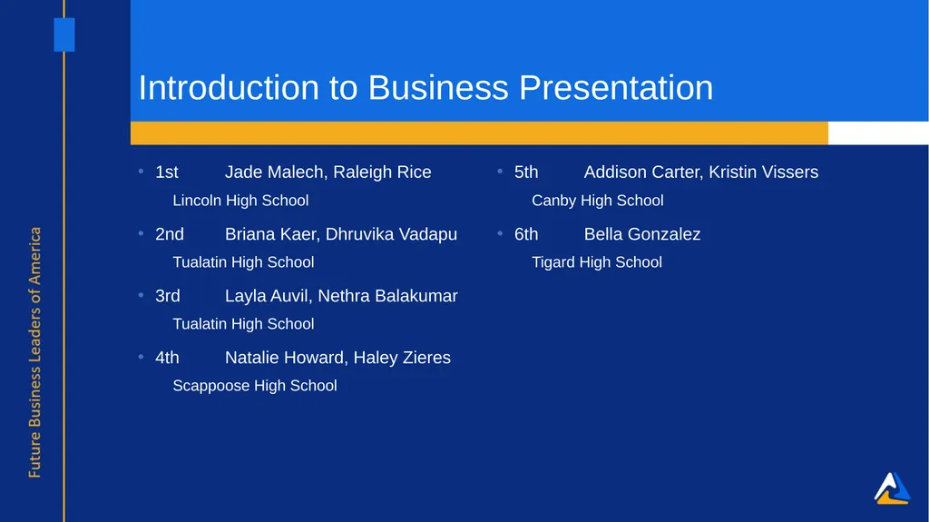 Awards of Excellence Columbia Delta Regional - slide 34 of 57