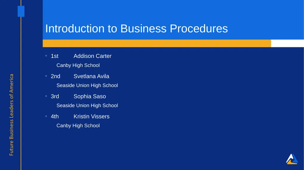 Awards of Excellence Columbia Delta Regional - slide 35 of 57