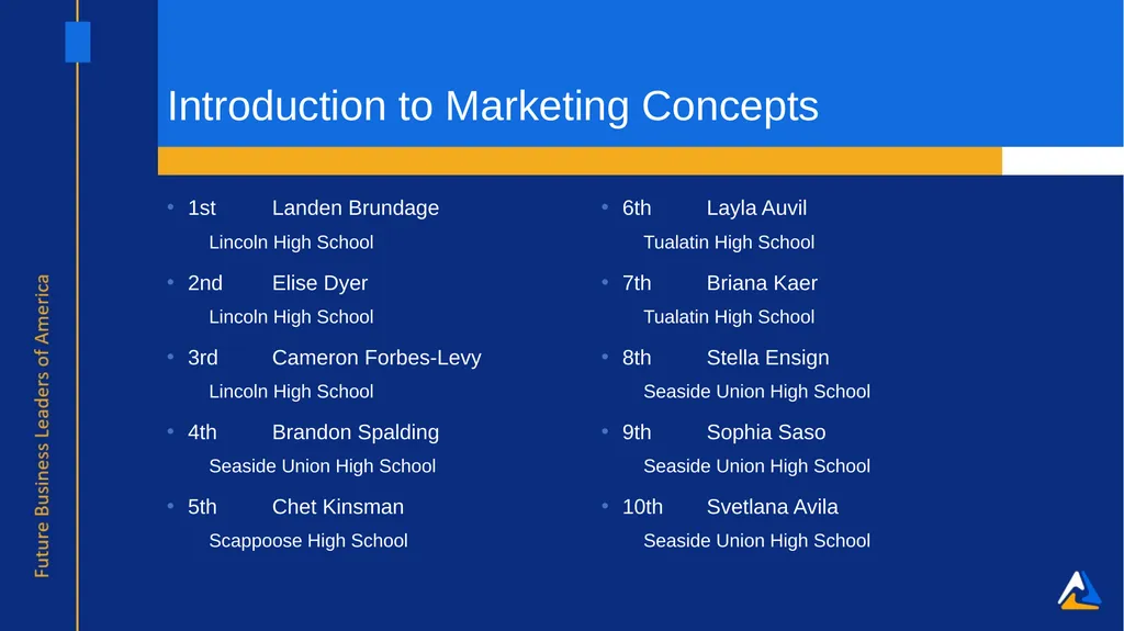 Awards of Excellence Columbia Delta Regional - slide 39 of 57