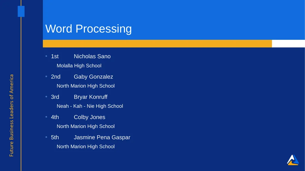 Awards of Excellence Columbia Delta Regional - slide 57 of 57
