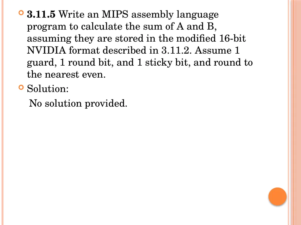 Solutions Chapter 3 Exercise 3.6 In this exercise - slide 40 of 59