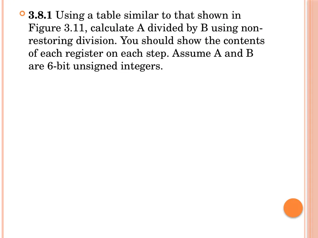 Solutions Chapter 3 Exercise 3.6 In this exercise - slide 19 of 59