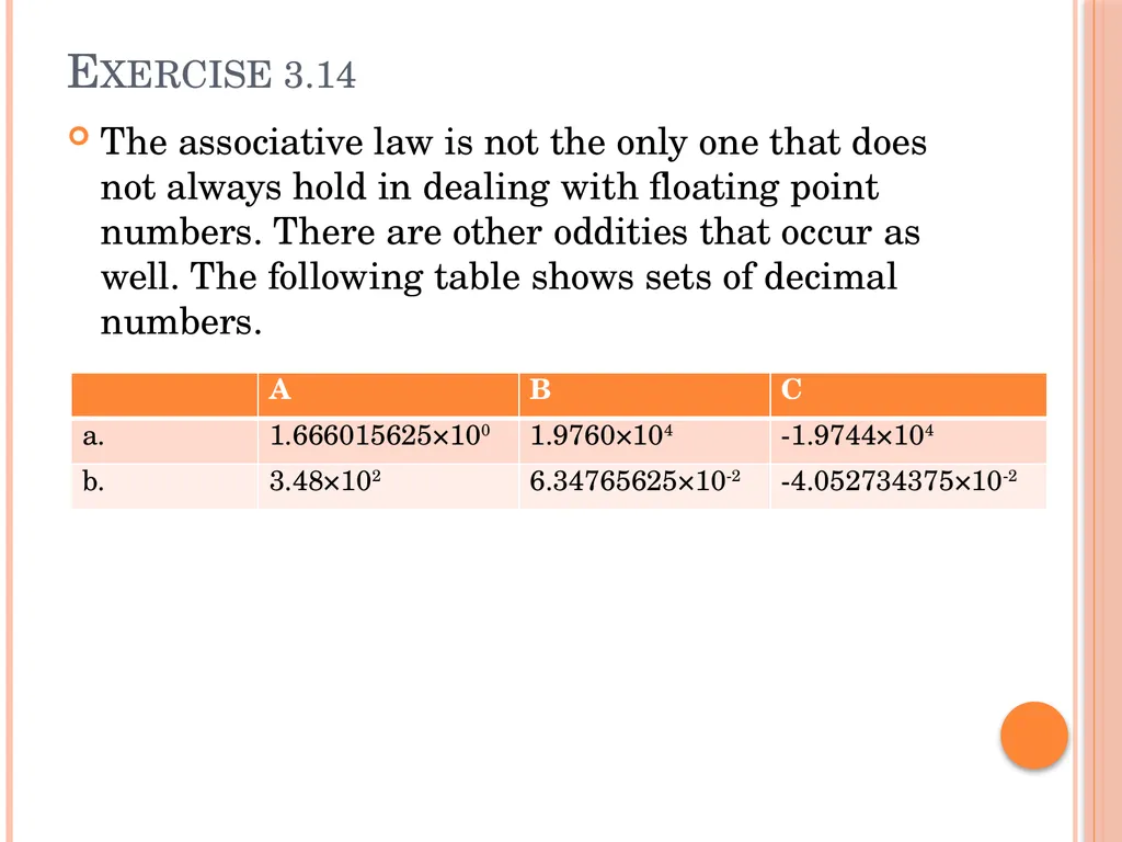 Solutions Chapter 3 Exercise 3.6 In this exercise - slide 42 of 59