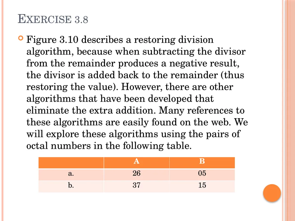 Solutions Chapter 3 Exercise 3.6 In this exercise - slide 18 of 59