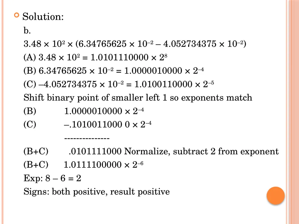 Solutions Chapter 3 Exercise 3.6 In this exercise - slide 46 of 59