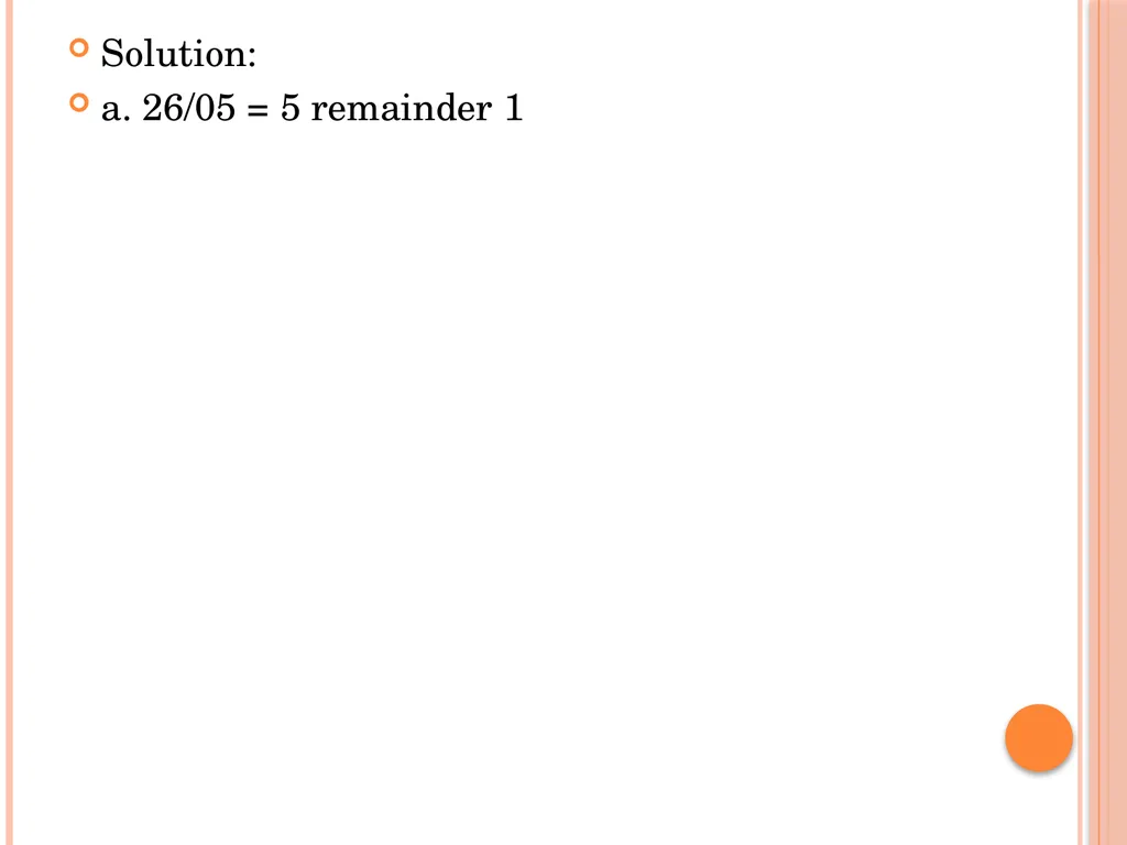 Solutions Chapter 3 Exercise 3.6 In this exercise - slide 20 of 59