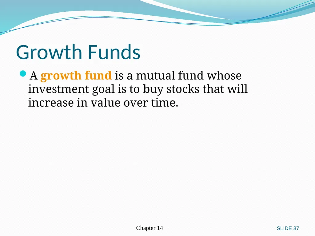 Investing in Stocks 12.1 Evaluating Stocks 12.2 - slide 37 of 49