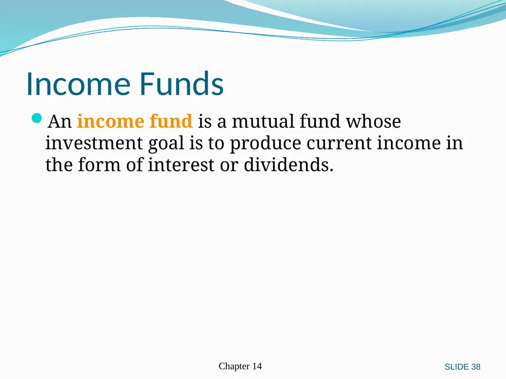 Investing in Stocks 12.1 Evaluating Stocks 12.2 - slide 38 of 49