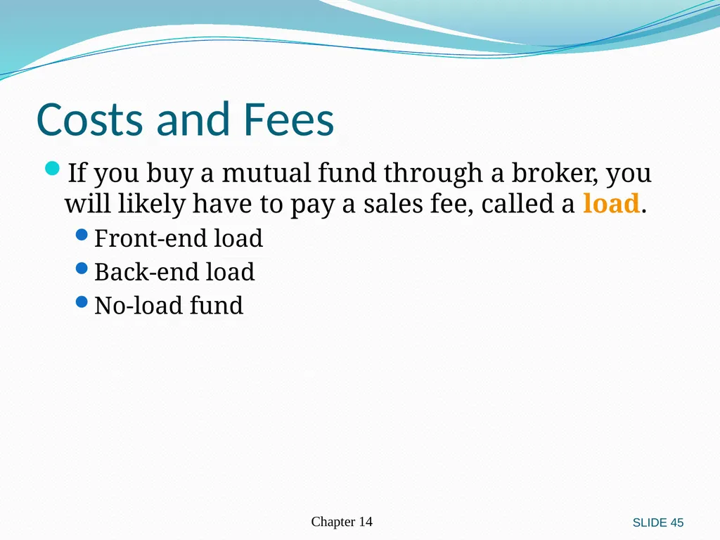Investing in Stocks 12.1 Evaluating Stocks 12.2 - slide 45 of 49