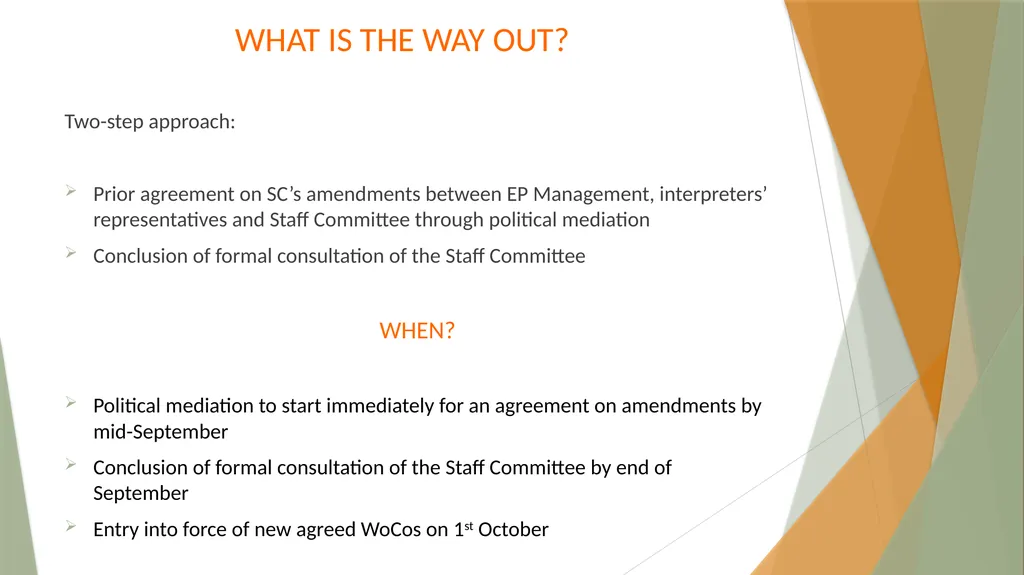 Interpreters’ Working Conditions (Or how numbers - slide 36 of 36