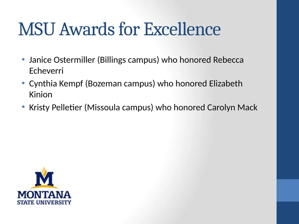 College of Nursing 2010-2011 Academic Year - slide 24 of 26