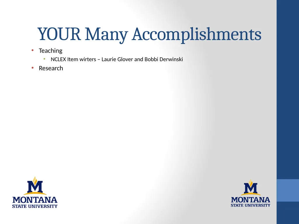 College of Nursing 2010-2011 Academic Year - slide 21 of 26