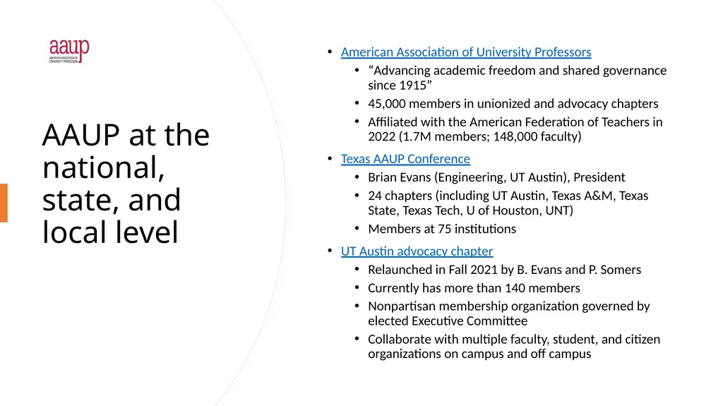 Academic Freedom and Shared Governance Dean’s - slide 3 of 12