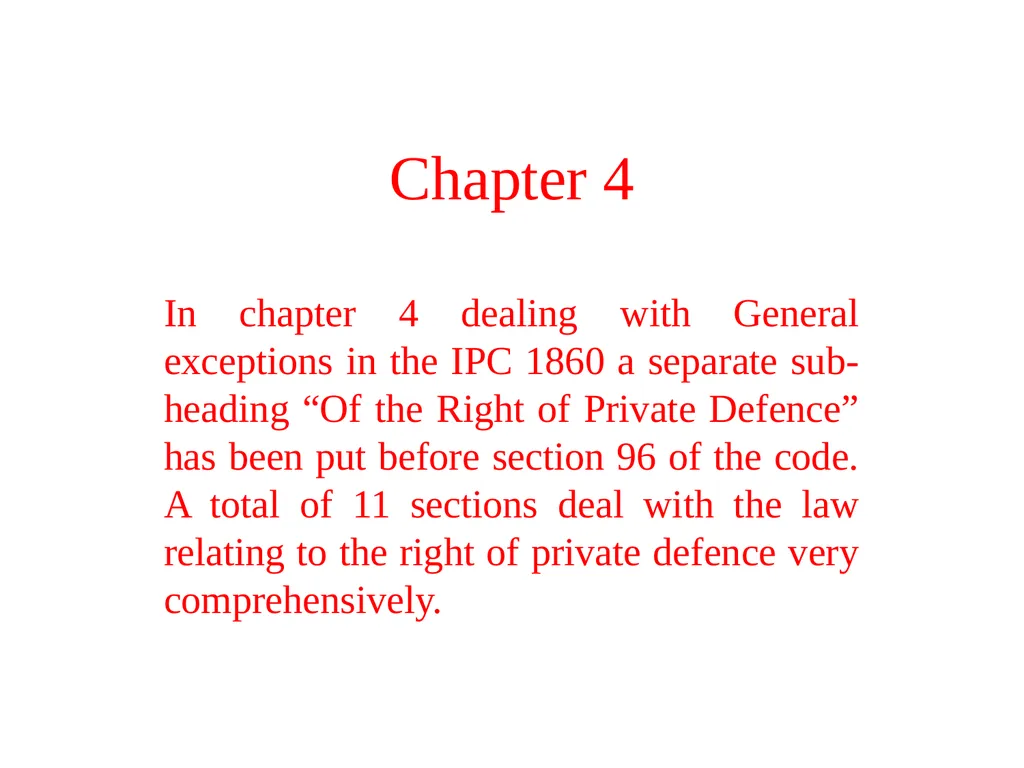 Chapter 4 In chapter 4 dealing with General - slide 1 of 13