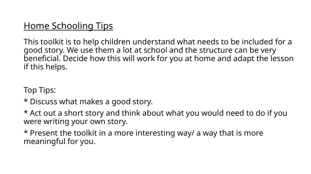 Stories in Imaginary Worlds Lesson 4 - What are - slide 2 of 8