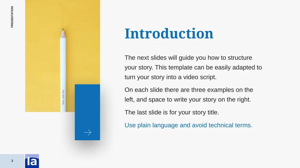 Storytelling builder Template Nebojsa Nikolic/ - slide 2 of 15