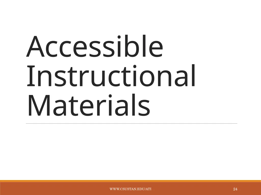 Accessible Technology Initiative Online Course - slide 24 of 43