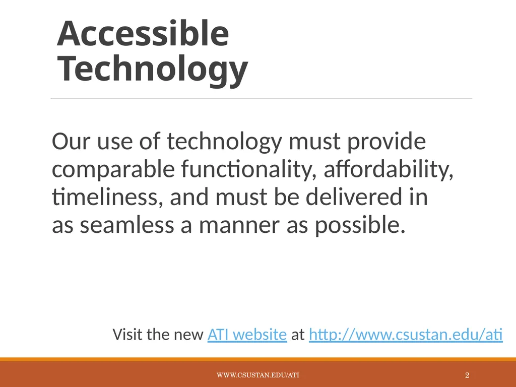 Accessible Technology Initiative Online Course - slide 2 of 43