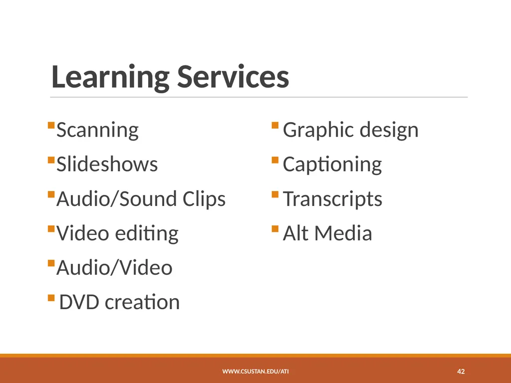 Accessible Technology Initiative Online Course - slide 42 of 43