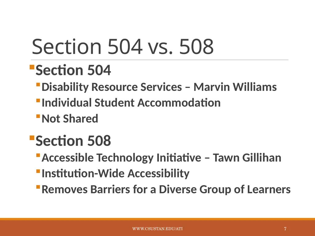 Accessible Technology Initiative Online Course - slide 7 of 43