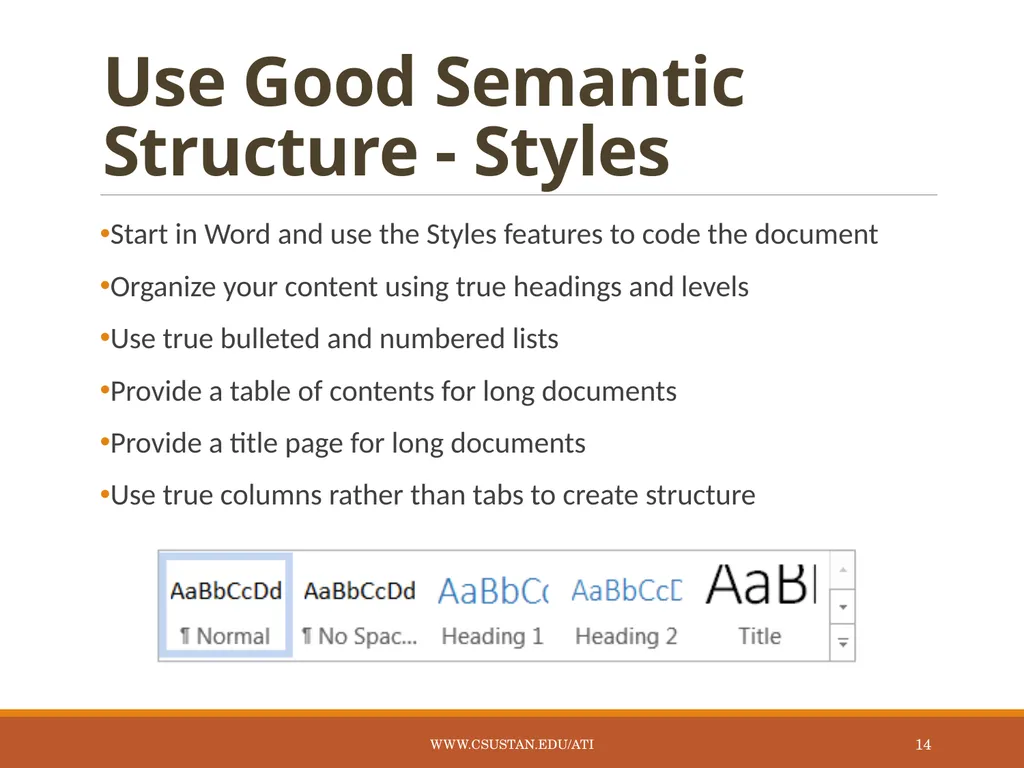 Accessible Technology Initiative Online Course - slide 14 of 43
