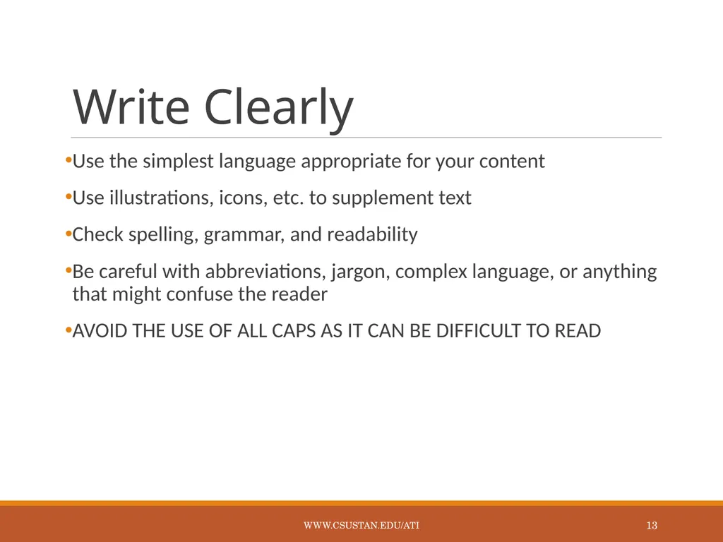 Accessible Technology Initiative Online Course - slide 13 of 43