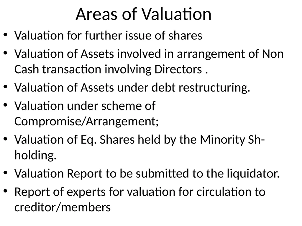 CONCEPT OF VALUATION CMA PRANAB KR.CHAKRABARTY - slide 16 of 59