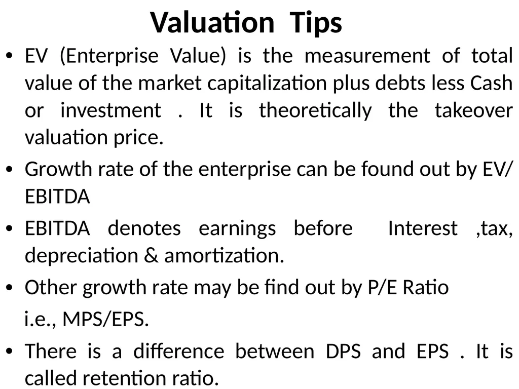CONCEPT OF VALUATION CMA PRANAB KR.CHAKRABARTY - slide 56 of 59