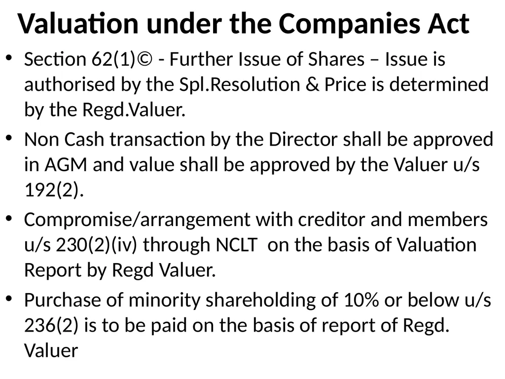 CONCEPT OF VALUATION CMA PRANAB KR.CHAKRABARTY - slide 17 of 59