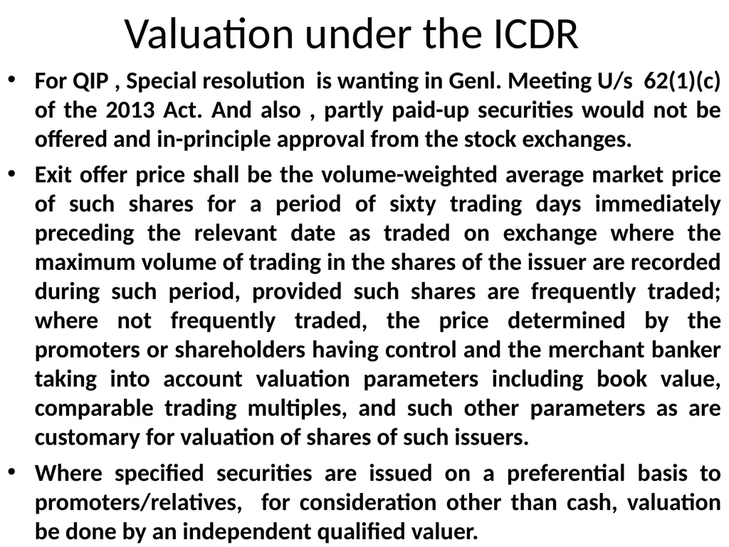 CONCEPT OF VALUATION CMA PRANAB KR.CHAKRABARTY - slide 22 of 59