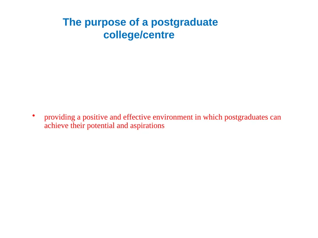 Supporting postgraduate students – best practices - slide 14 of 20