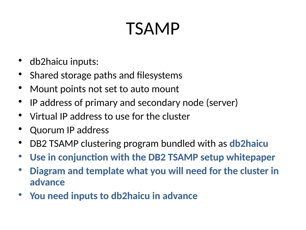 Achieving High Availability with DB2 HADR and - slide 55 of 67