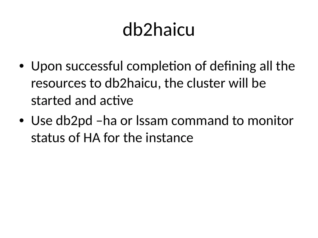 Achieving High Availability with DB2 HADR and - slide 58 of 67