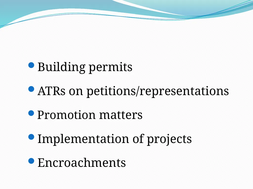 EMERGING ISSUES IN THE IMPLEMENTATION OF THE RTI - slide 3 of 16