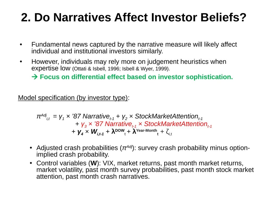 Crash Narratives William Goetzmann (Yale), Dasol - slide 17 of 22