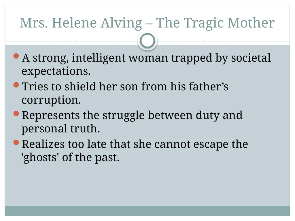A Critical Analysis Characters in Henrik Ibsen’s - slide 3 of 8