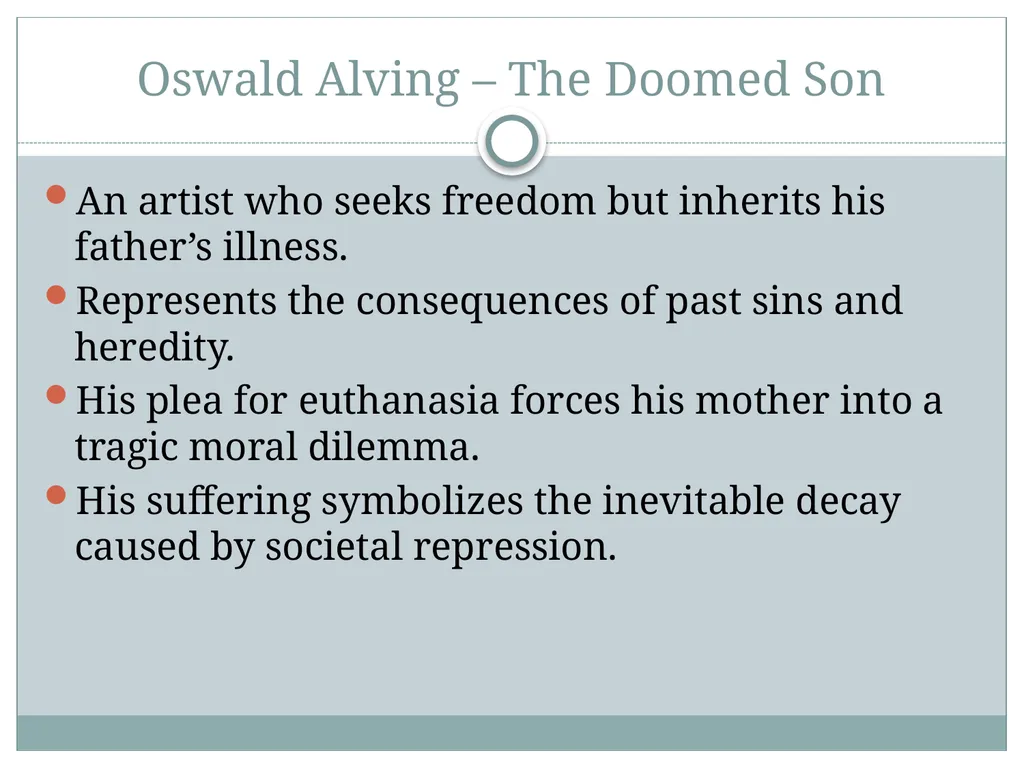 A Critical Analysis Characters in Henrik Ibsen’s - slide 4 of 8
