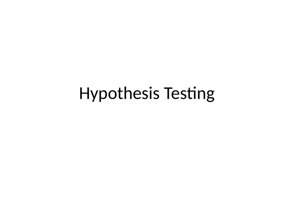 Descriptive and Inferential Statistic Dr. Dyal - slide 12 of 19