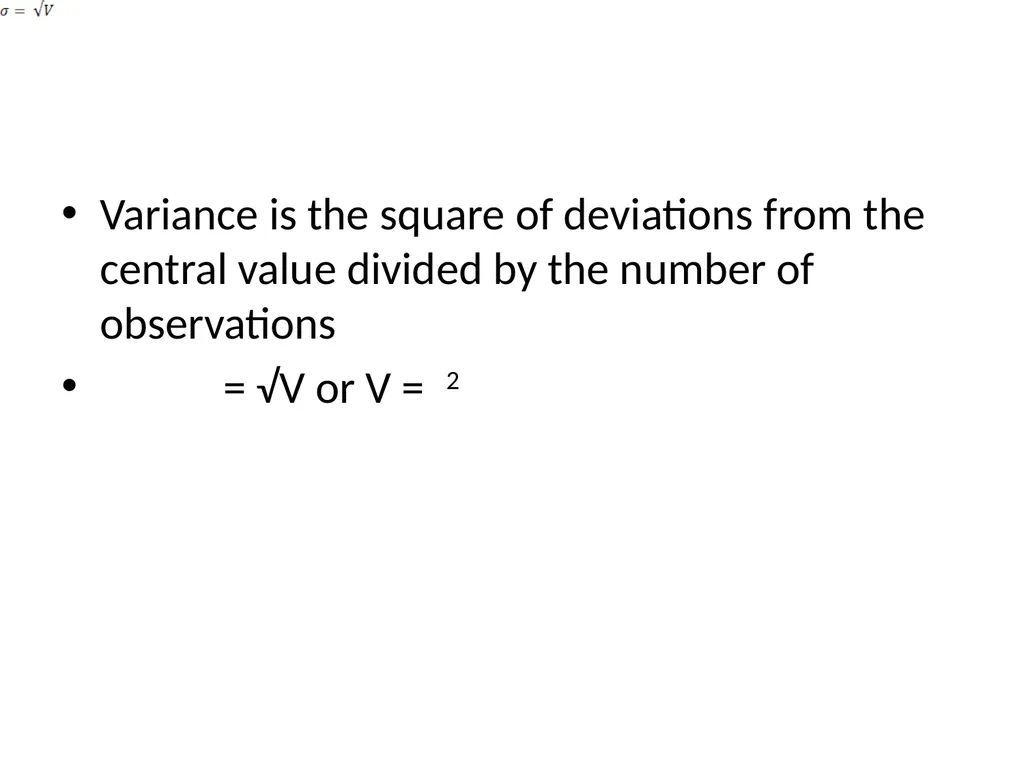 Descriptive and Inferential Statistic Dr. Dyal - slide 8 of 19