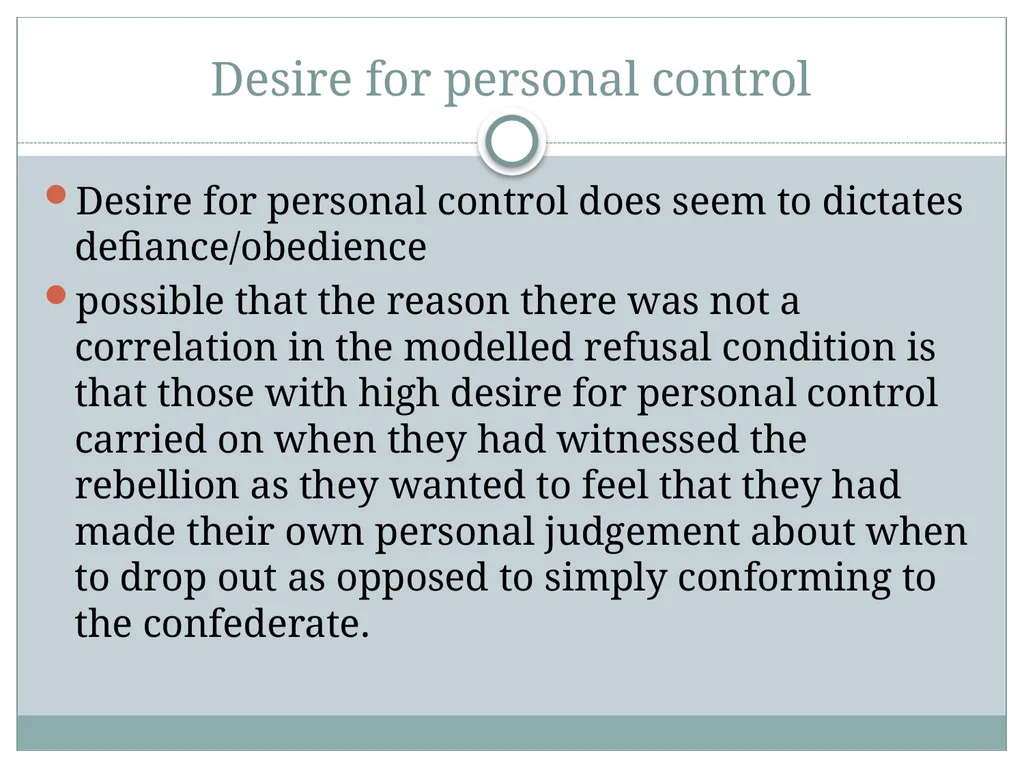 Replicating Milgram Would People Still Obey Today? - slide 44 of 44