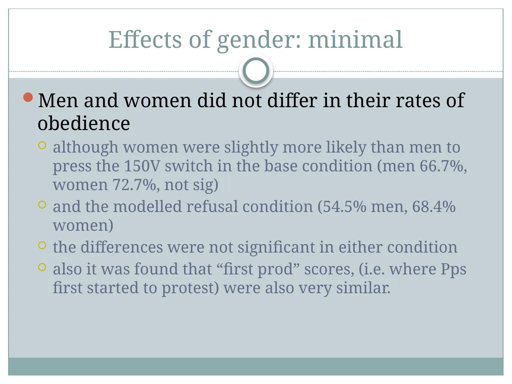 Replicating Milgram Would People Still Obey Today? - slide 39 of 44