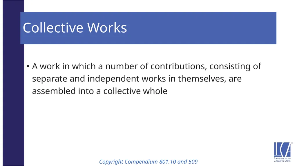 Representing the LCA Music Client: Song Rights - slide 43 of 52