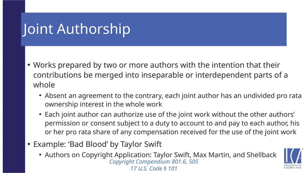 Representing the LCA Music Client: Song Rights - slide 35 of 52