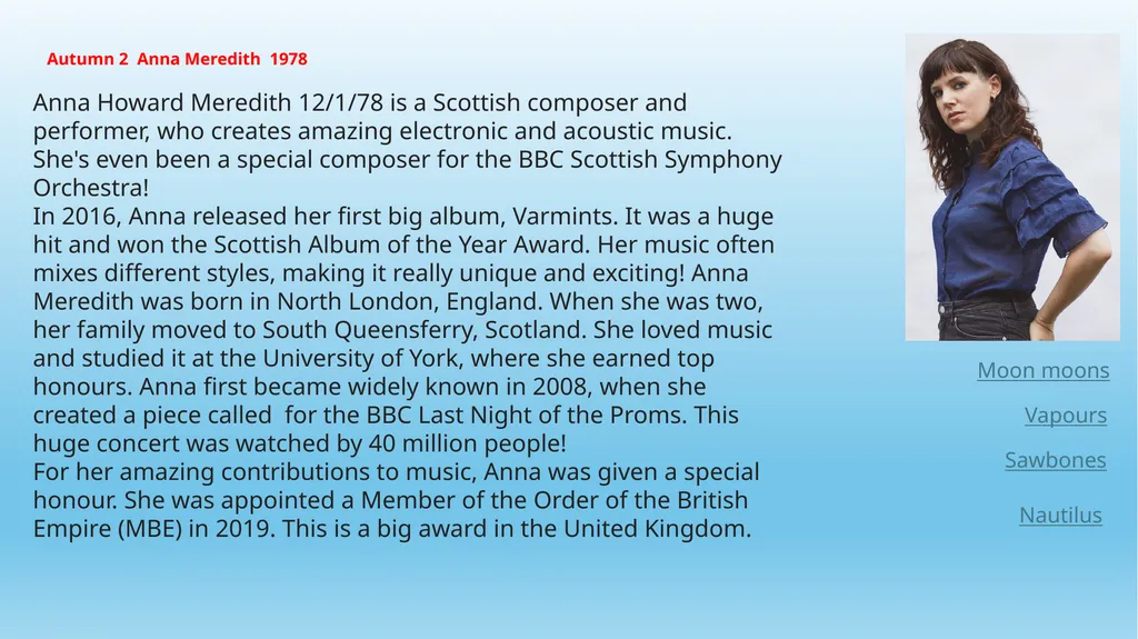 Composer of the term 2025 to 2026 Composers of the - slide 4 of 8
