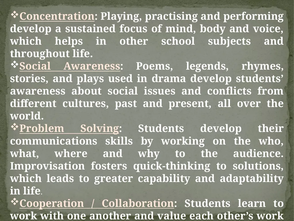 Course Name – Drama And Art In Education (2nd - slide 14 of 17
