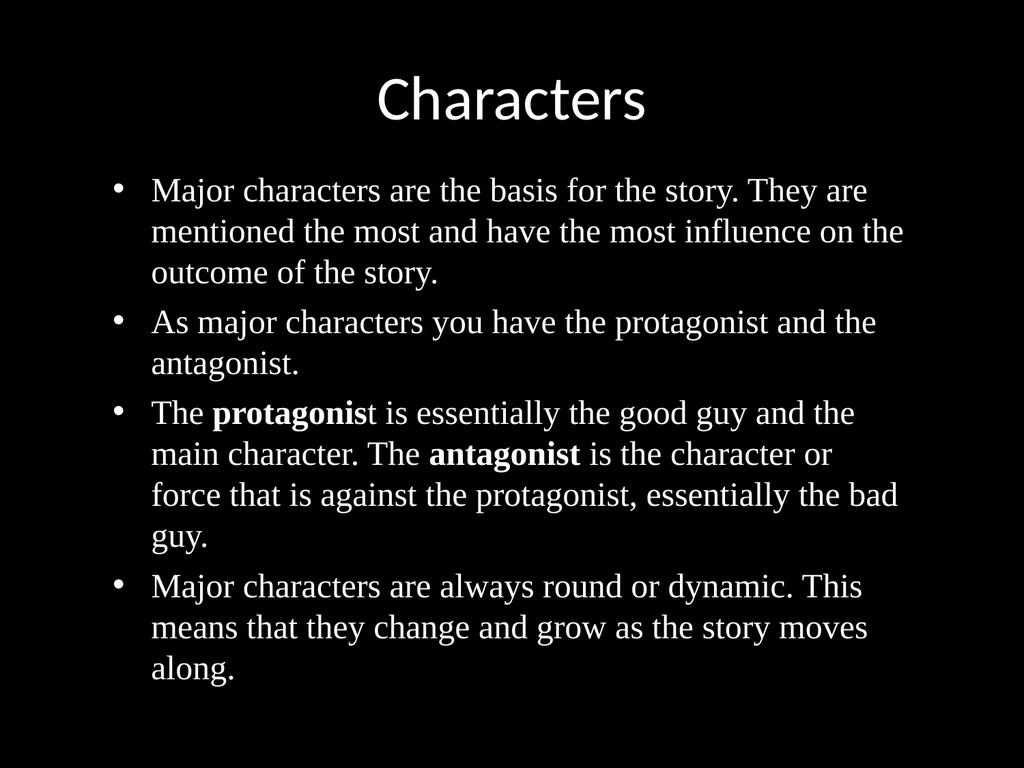 Elements of Fantasy Literature Literary Elements - slide 7 of 26
