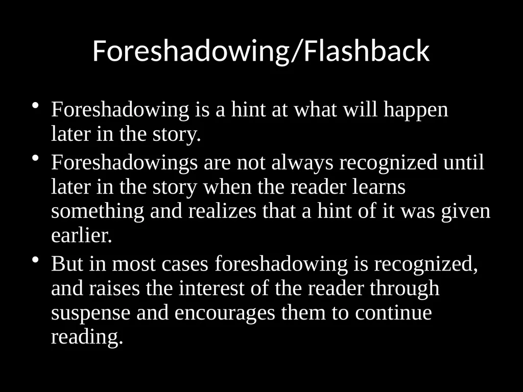 Elements of Fantasy Literature Literary Elements - slide 19 of 26